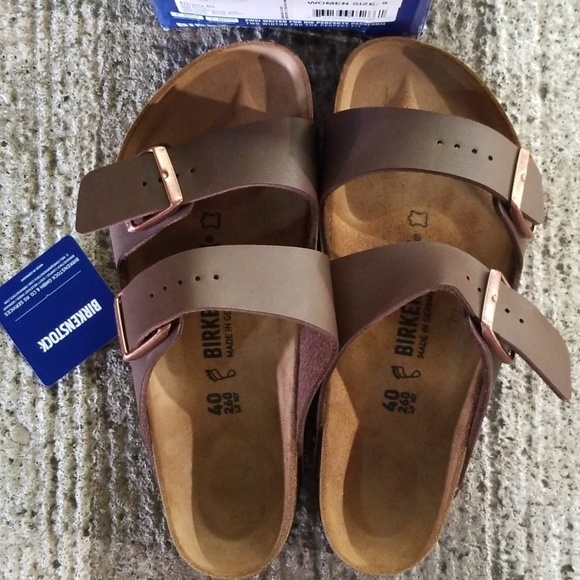 Birkenstock Shoes - Birkenstock Arizona Brown Birk-Flor 40M (US 9M)